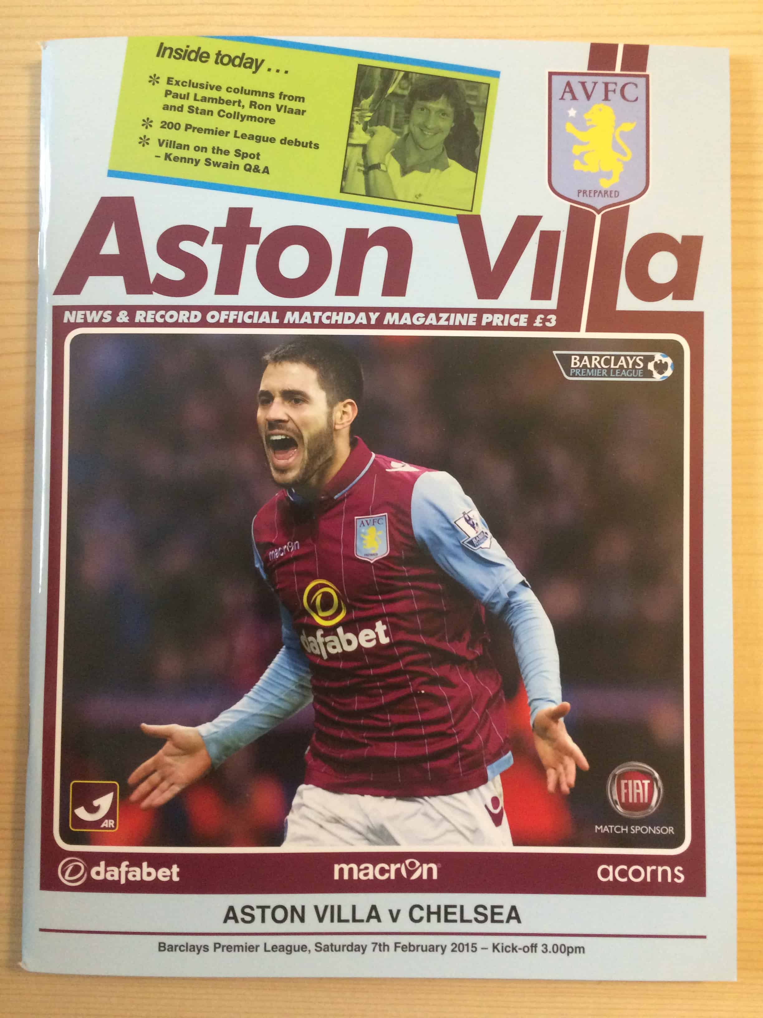 Aston Villa FC v Chelsea FC